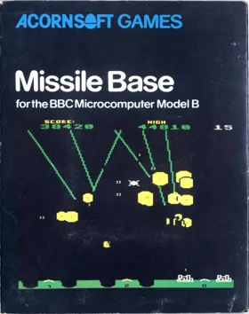 Missile Base (1982)(Acornsoft) box cover front